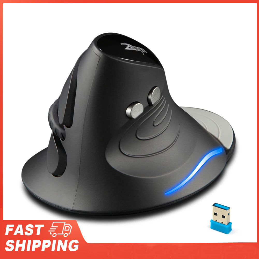Ergonomic Mouse Vertical - ZELOTES F-17 6 مفاتيح مريح الفئران