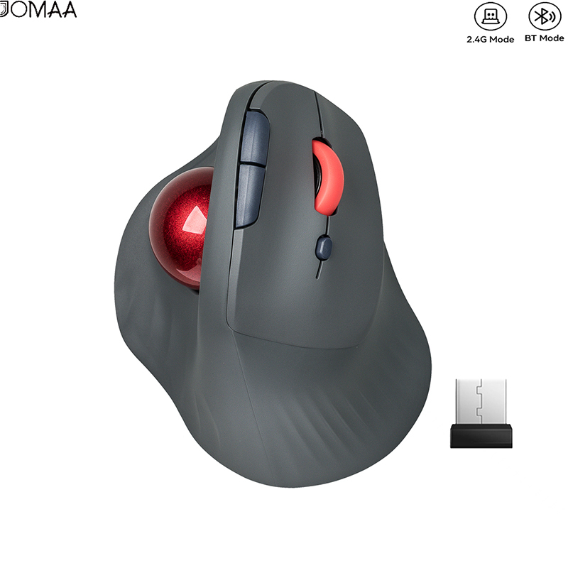 Ergonomic Mouse Vertical - JOMAA مريح Bluetooth5.0 ماوس كرة التتبع
