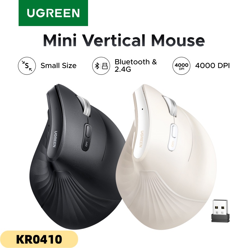 Ergonomic Mouse Vertical - فأرة عمودية لاسلكية صغيرة الحجم من