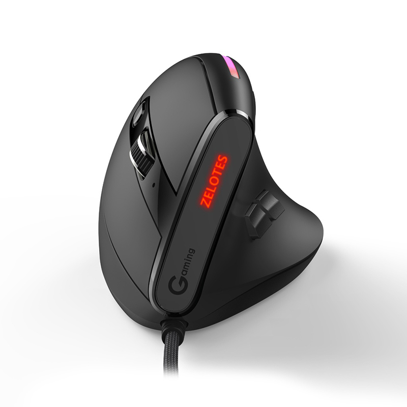 Ergonomic Mouse Vertical - ماوس ألعاب سلكي من JOMAA RGB