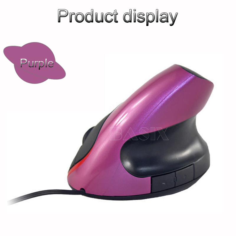 Ergonomic Mouse Vertical - ماوس سلكي بمنفذ USB، ماوس بصري