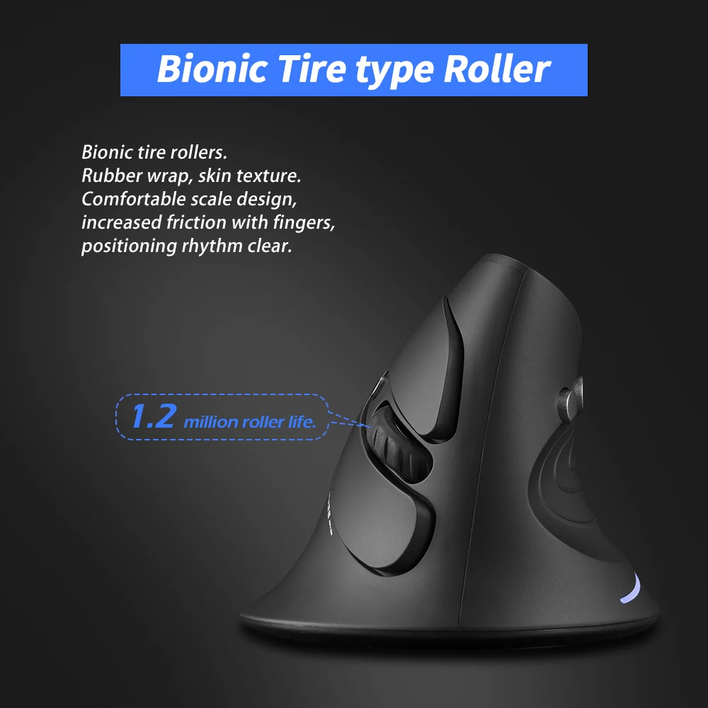 ZELOTES F-17 6 مفاتيح مريح الف - مراجعة Ergonomic Mouse Vertical وسعره