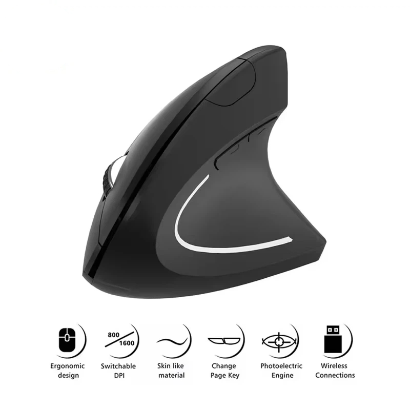 فأرة لينوفو لاسلكية عمودية قاب - مراجعة Ergonomic Mouse Vertical وسعره