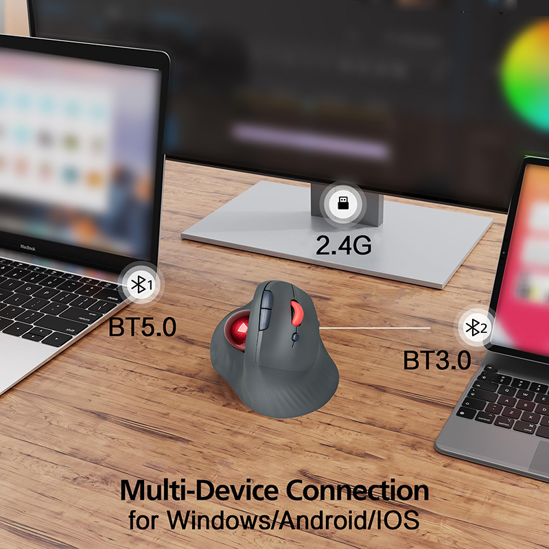 JOMAA مريح Bluetooth5.0 ماوس ك - مراجعة Ergonomic Mouse Vertical وسعره