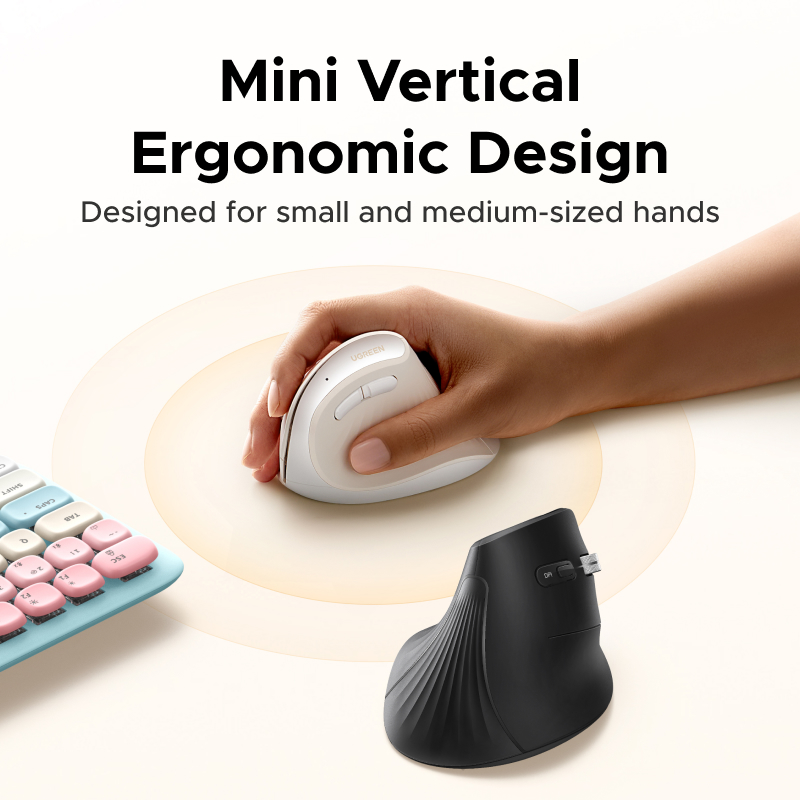 فأرة عمودية لاسلكية صغيرة الحج - مراجعة Ergonomic Mouse Vertical وسعره