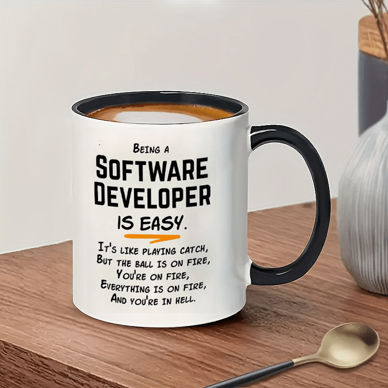 كوب سيراميك 11 أونصة بتصميم مب - مراجعة Office And Tech وسعره