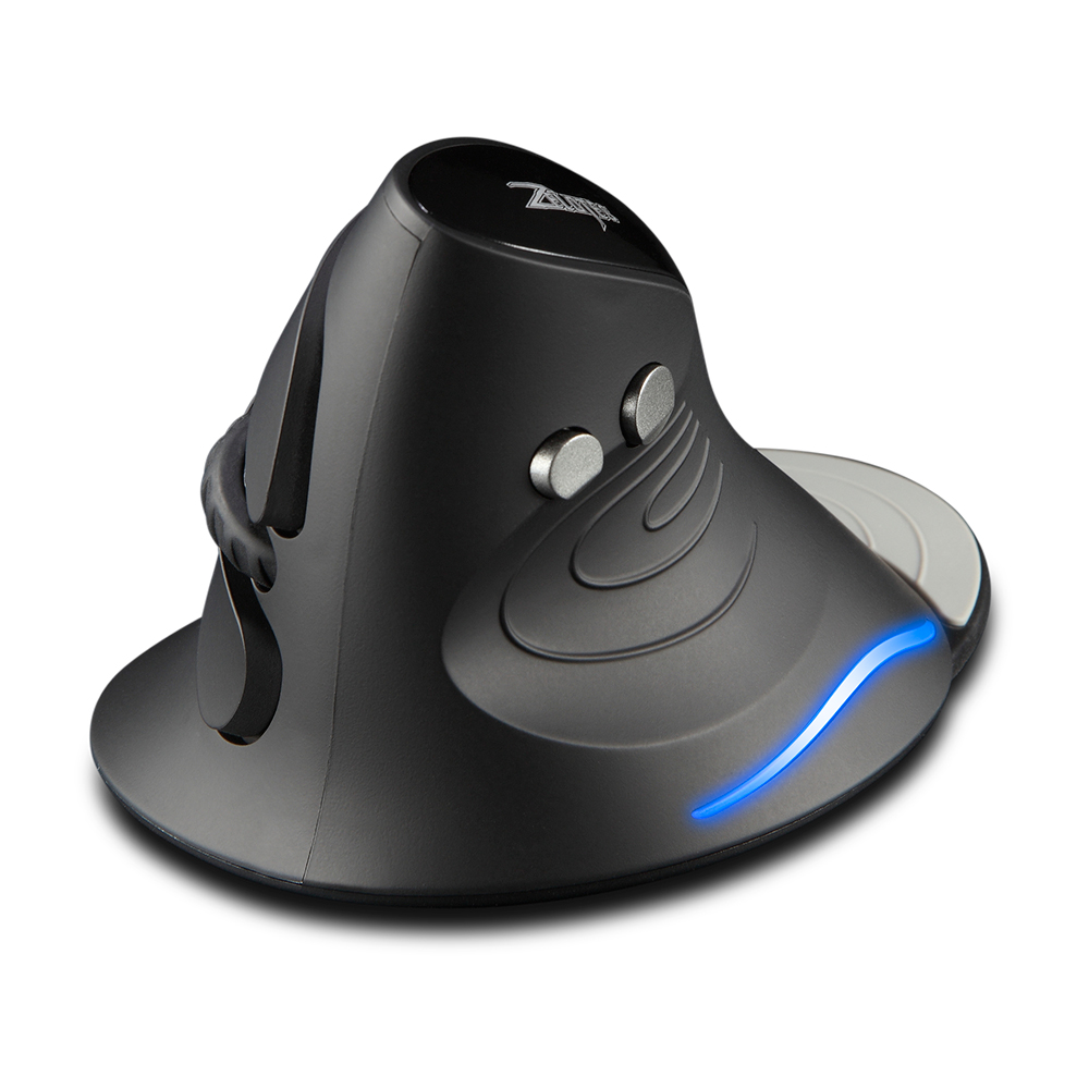 ZELOTES F-17 ماوس عمودي 2.4 جي - مراجعة Ergonomic Mouse Vertical وسعره