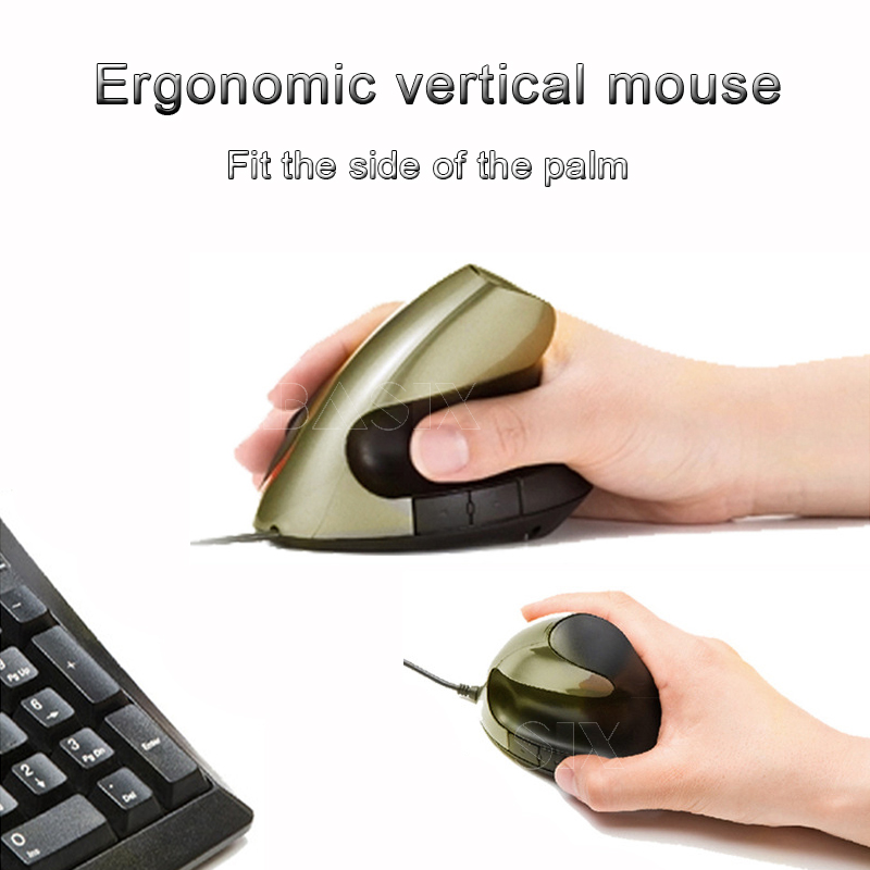 ماوس سلكي بمنفذ USB، ماوس بصري - مراجعة Ergonomic Mouse Vertical وسعره