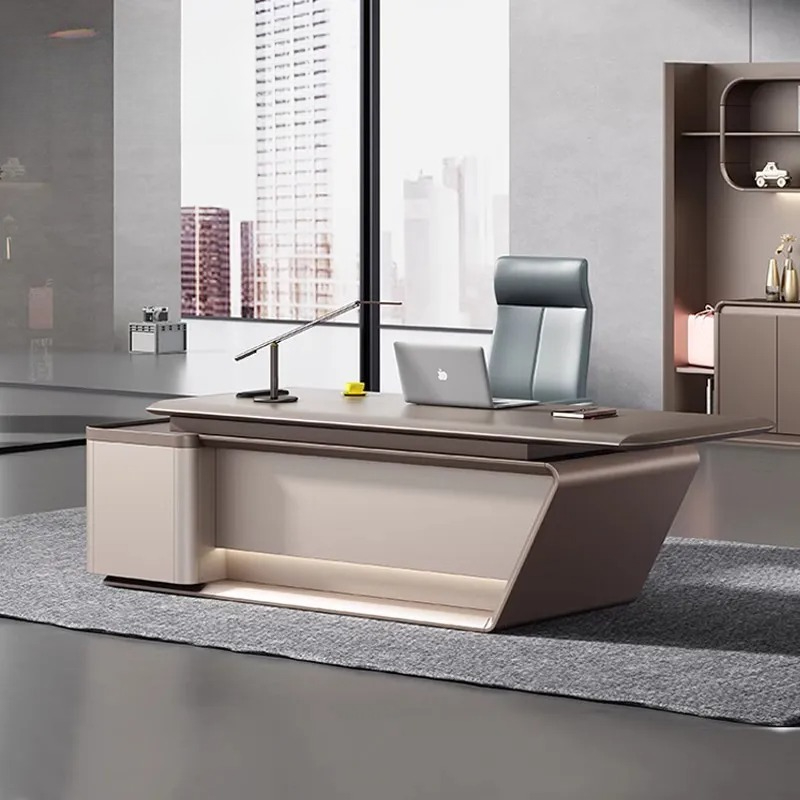 طقم مكتب تنفيذي حديث مع كرسي،  - مراجعة Office Tech Management وسعره