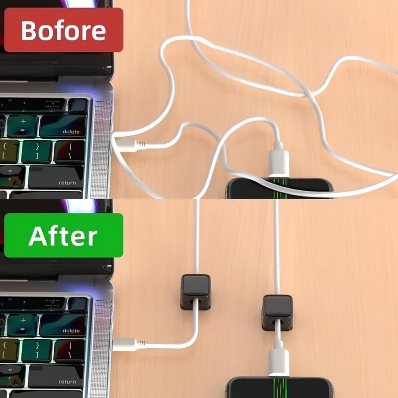 منظم الكابلات (12 قطعة) - الحل - مراجعة Office Tech Management وسعره
